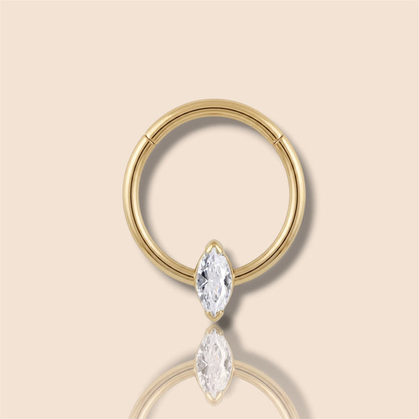 hoop marquise front