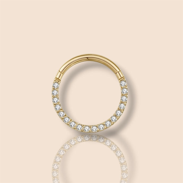 hoop pave thin