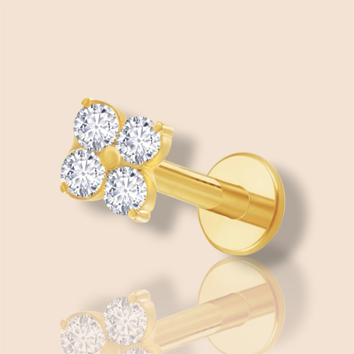 Petite Clover Flat Back