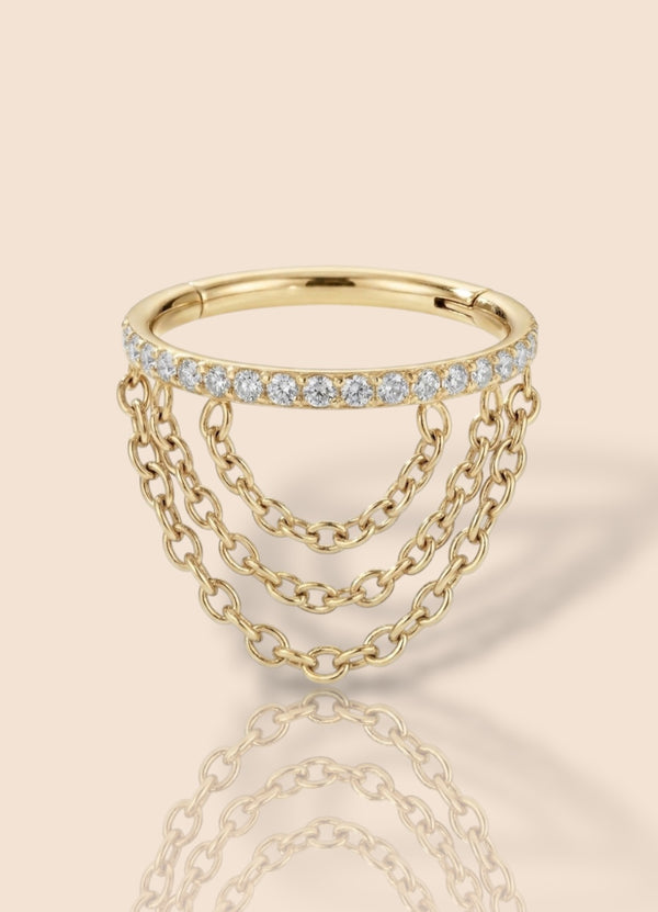 Triple Chain Drape